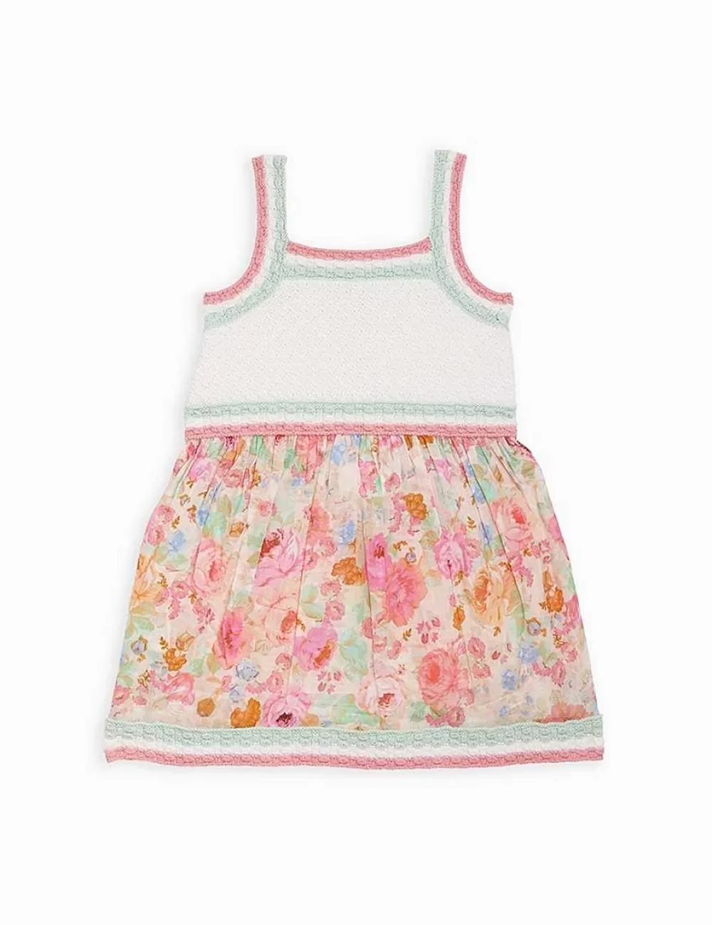Best ZIMMERMANN Raie Knit Top Woven Dress