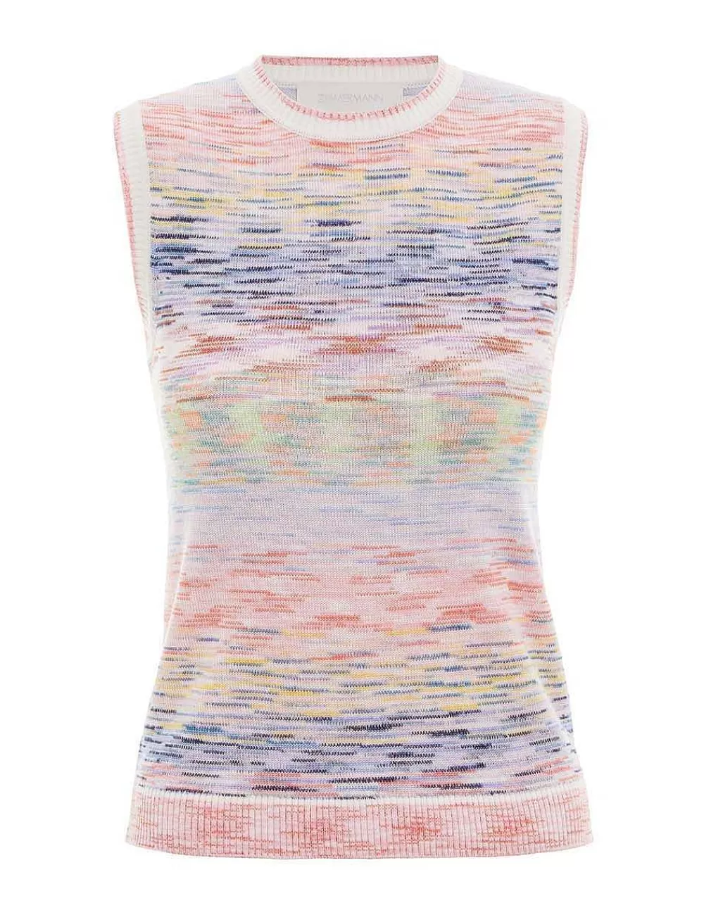 Fashion ZIMMERMANN Raie Marl Tank