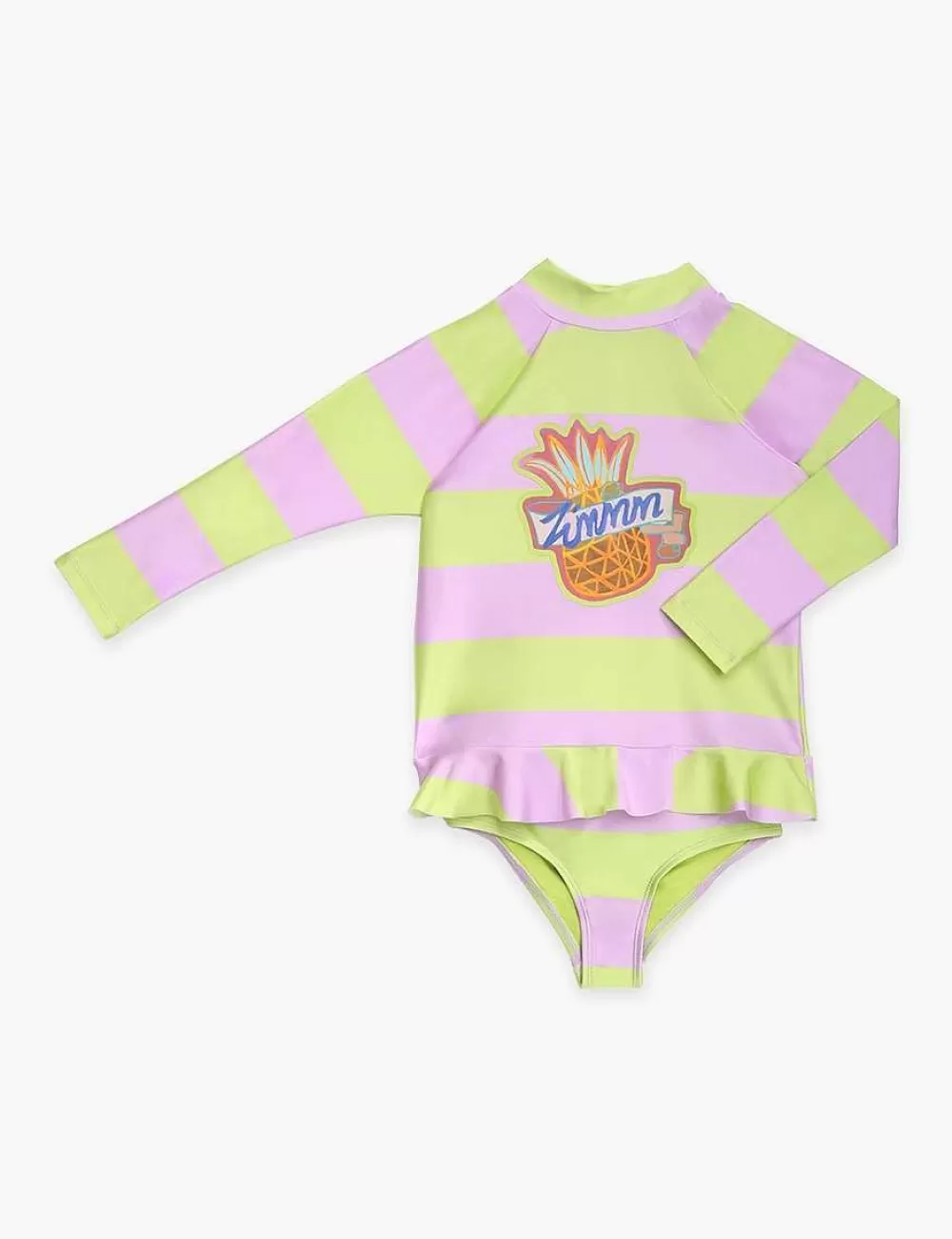 Fashion ZIMMERMANN Raie Pineapple Frill Rashie