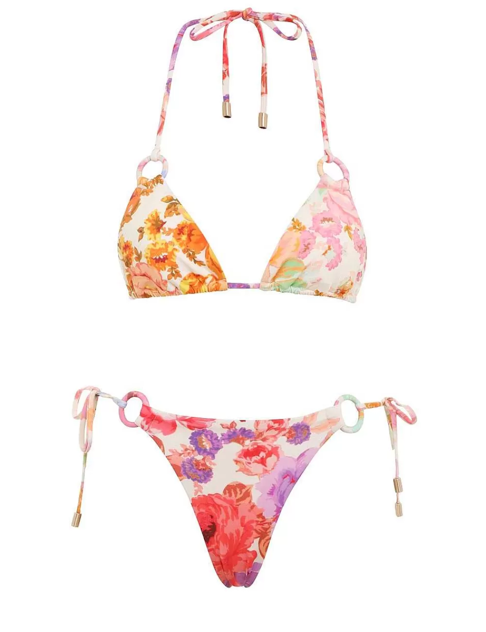Fashion ZIMMERMANN Raie Ring Tie Bikini