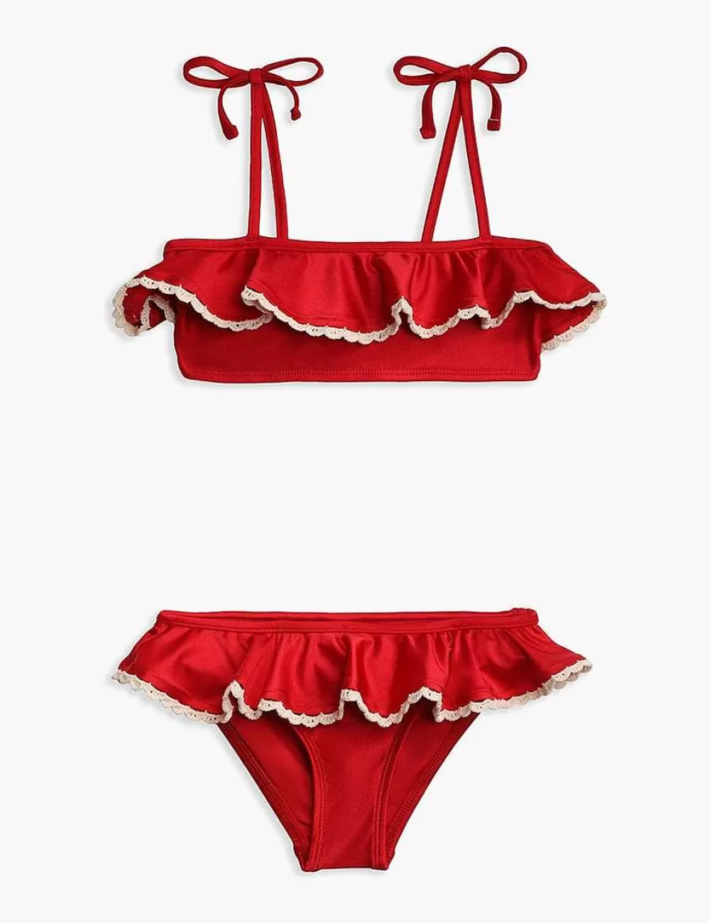 Outlet ZIMMERMANN Raie Trim Frill Bikini