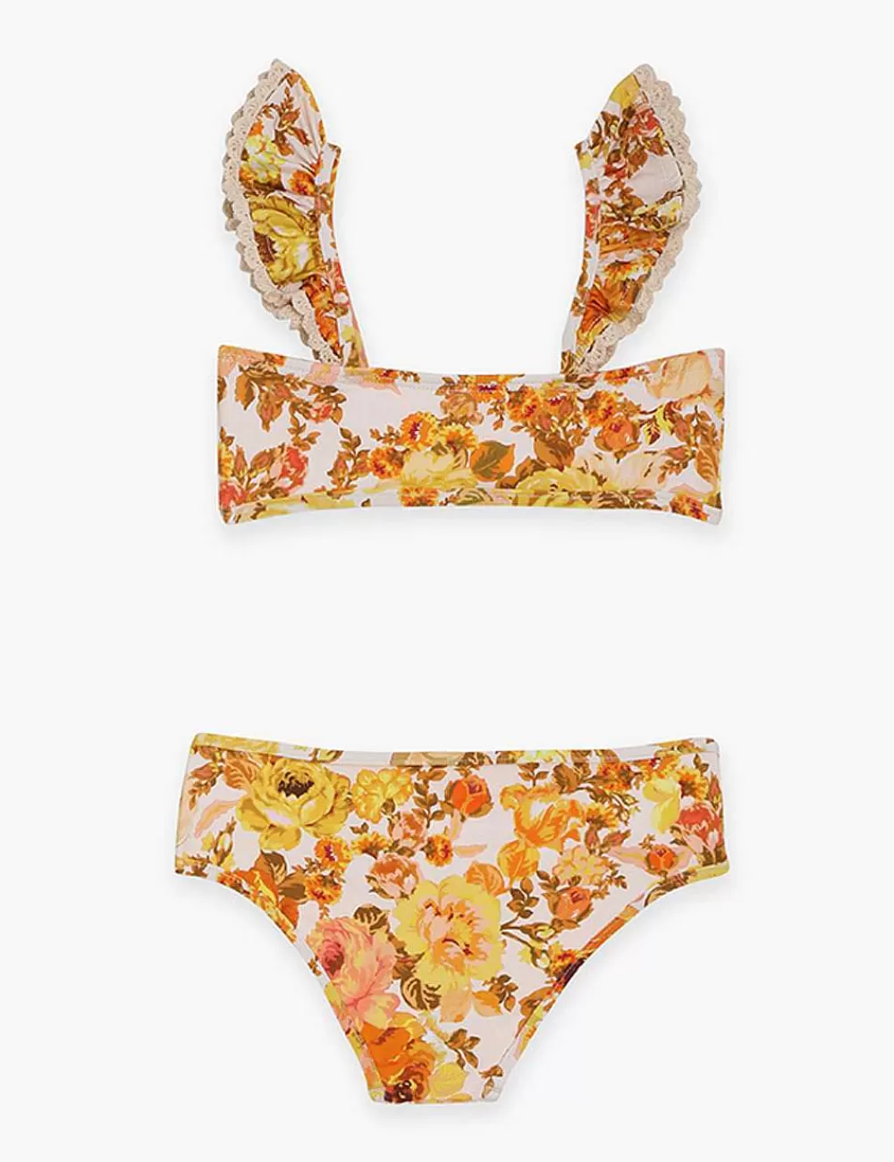 Clearance ZIMMERMANN Raie Trim Tie Front Bikini