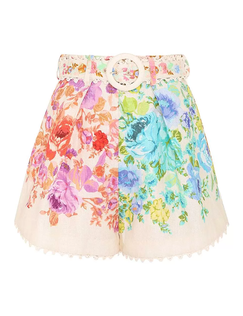 Fashion ZIMMERMANN Raie Tuck Short