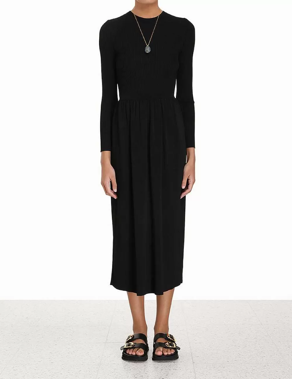 Best ZIMMERMANN Rib Midi Dress