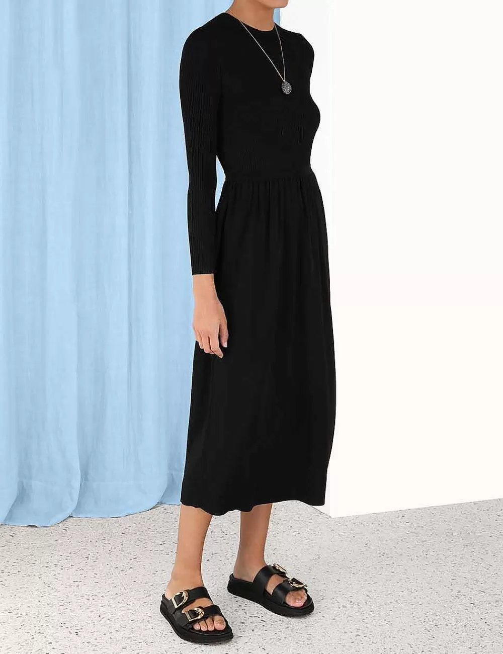 Best ZIMMERMANN Rib Midi Dress