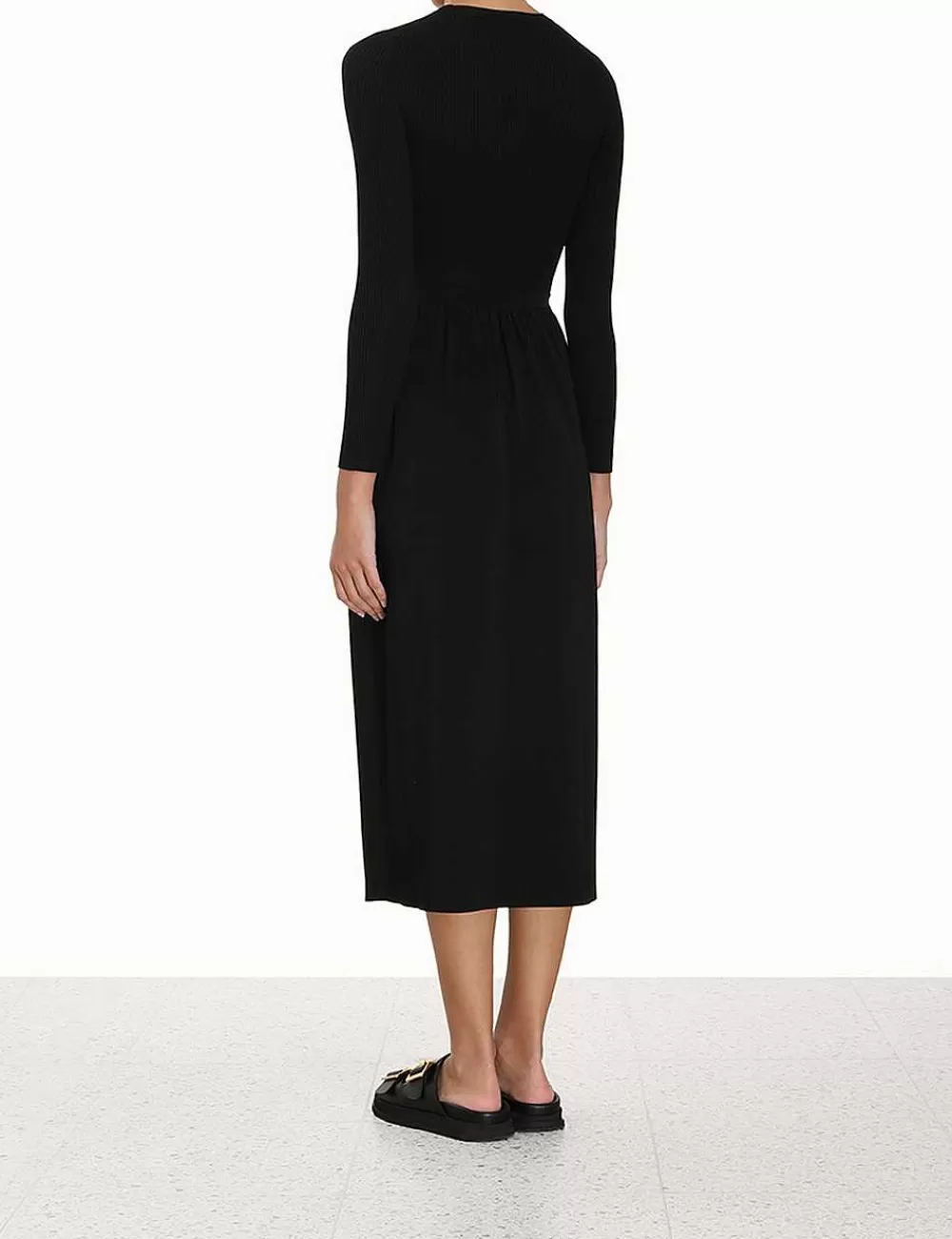 Discount ZIMMERMANN Rib Midi Dress