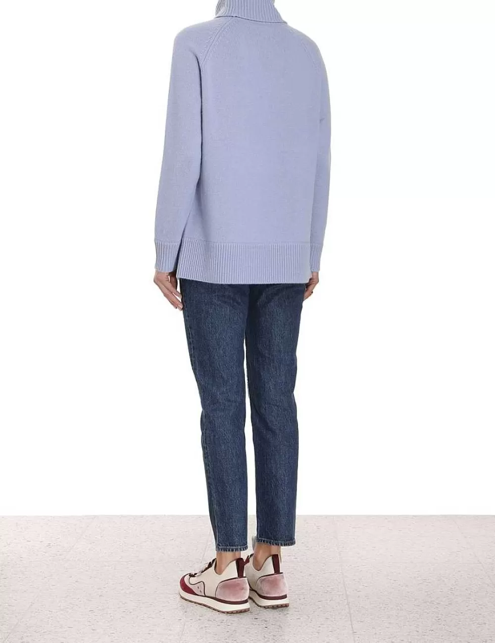 Cheap ZIMMERMANN Roll Neck Sweater