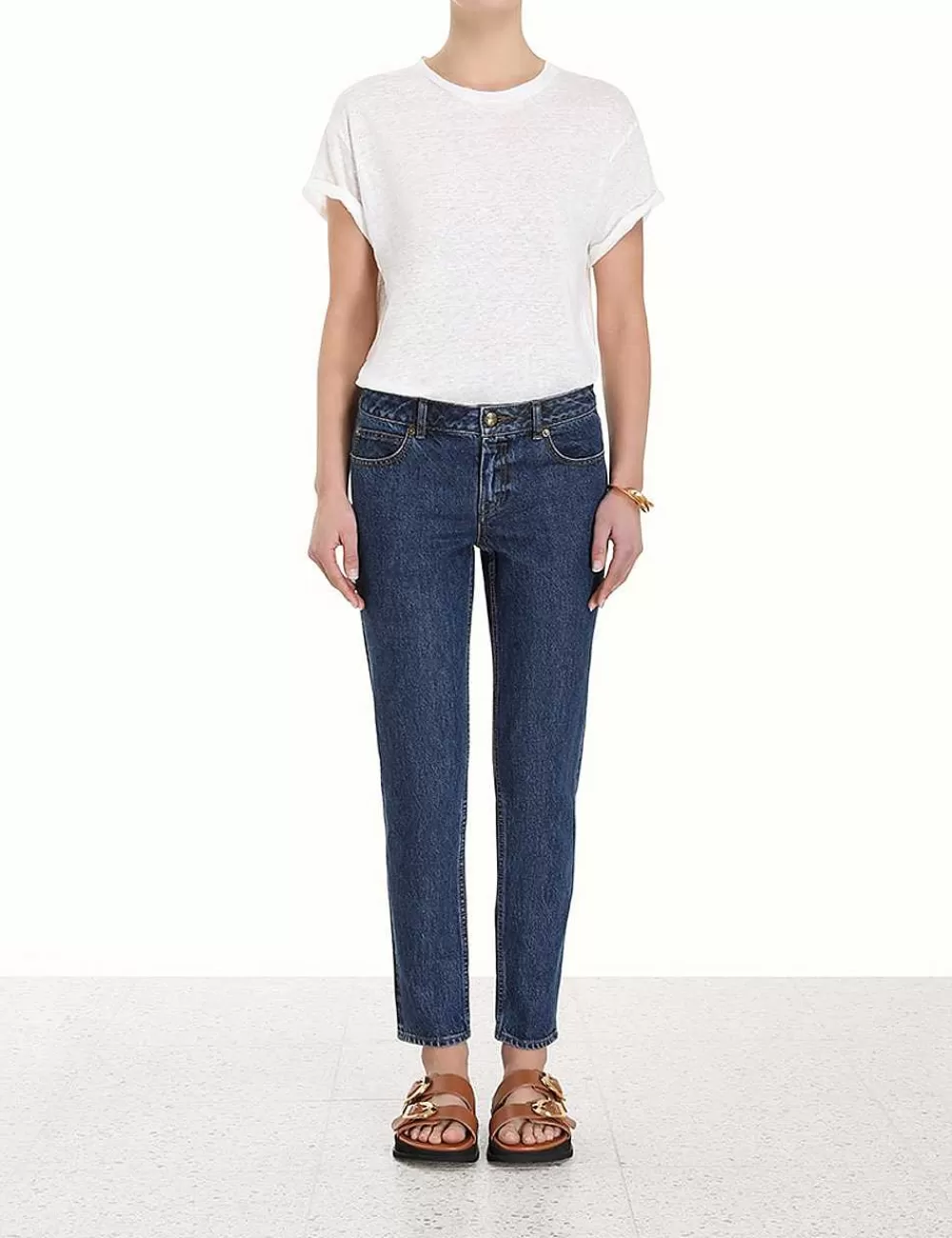 Flash Sale ZIMMERMANN Roll Sleeve Tee