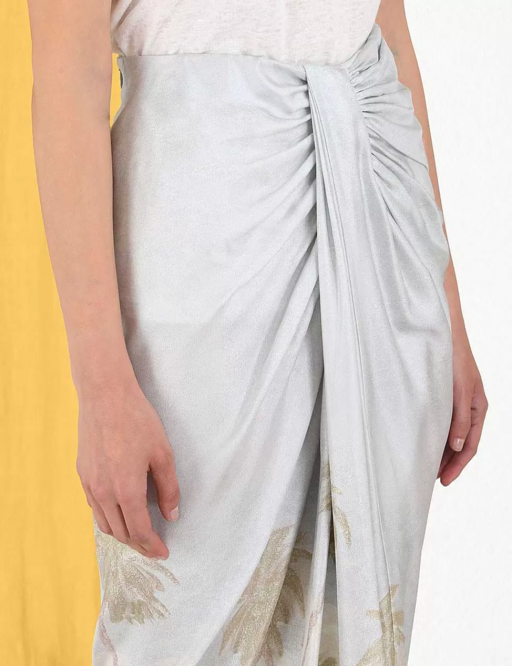 Hot ZIMMERMANN Sensory Drape Midi Skirt