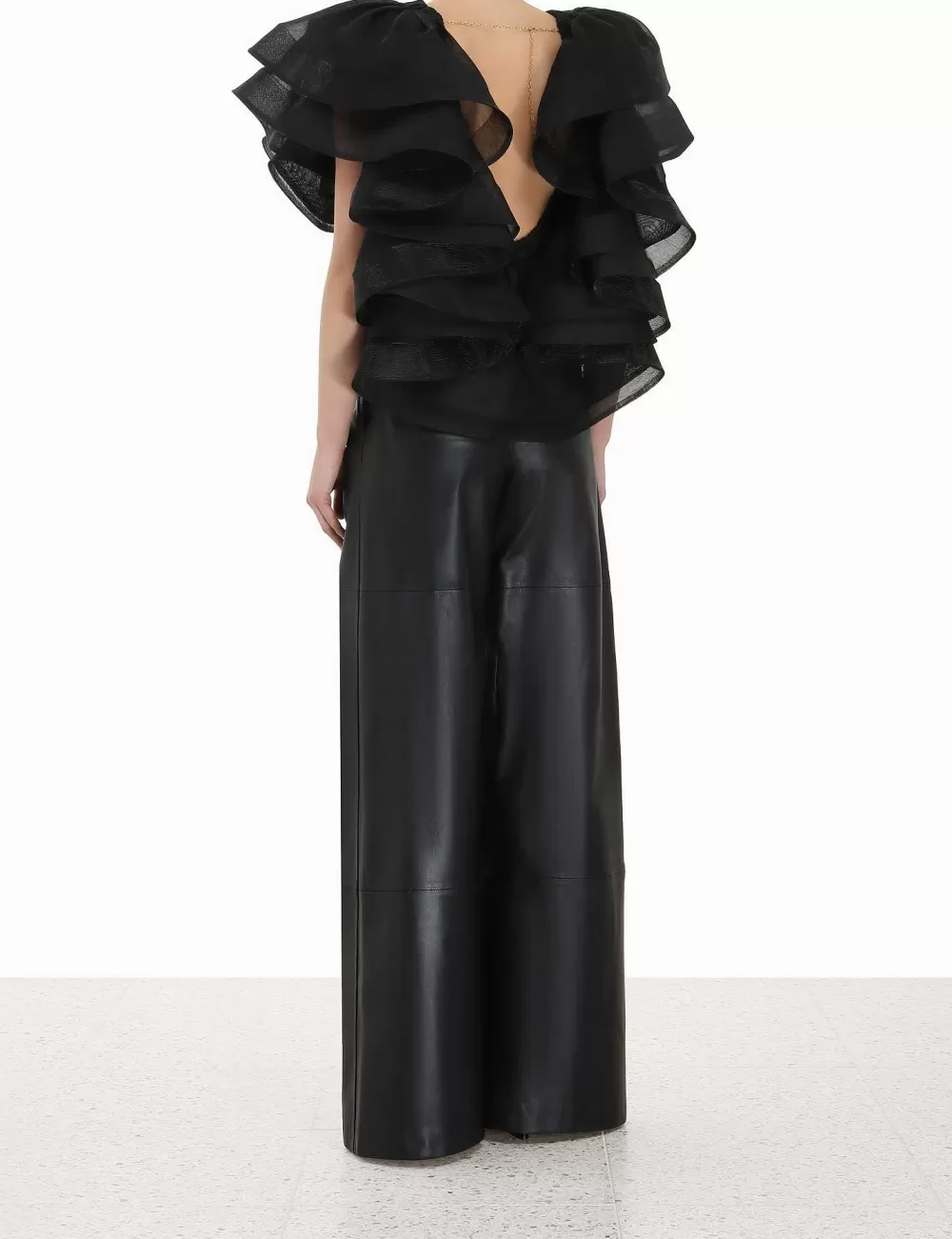 Shop ZIMMERMANN Sensory Frill Bodice