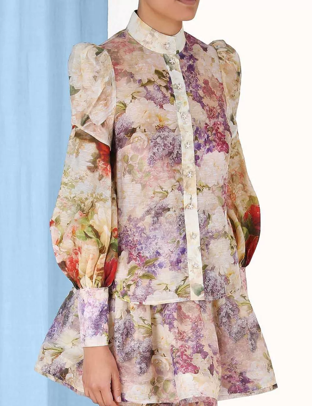 Best Sale ZIMMERMANN Sensory Spliced Blouse
