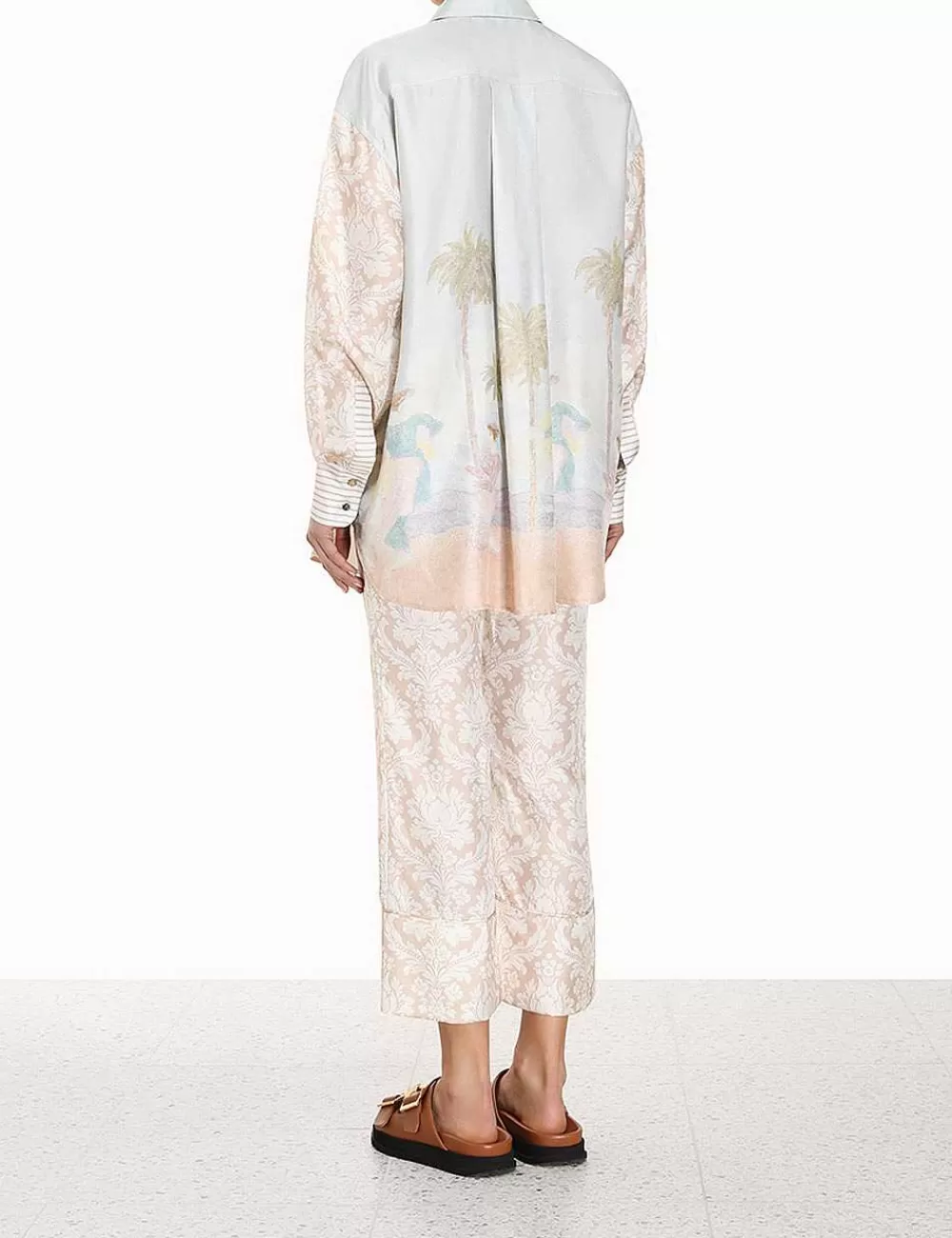 Best Sale ZIMMERMANN Sensory Spliced Shirt