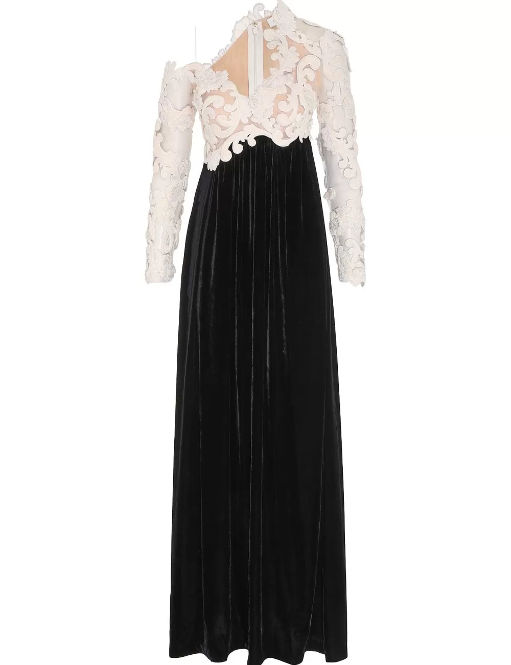 Outlet ZIMMERMANN Sensory Velvet Bodice Gown