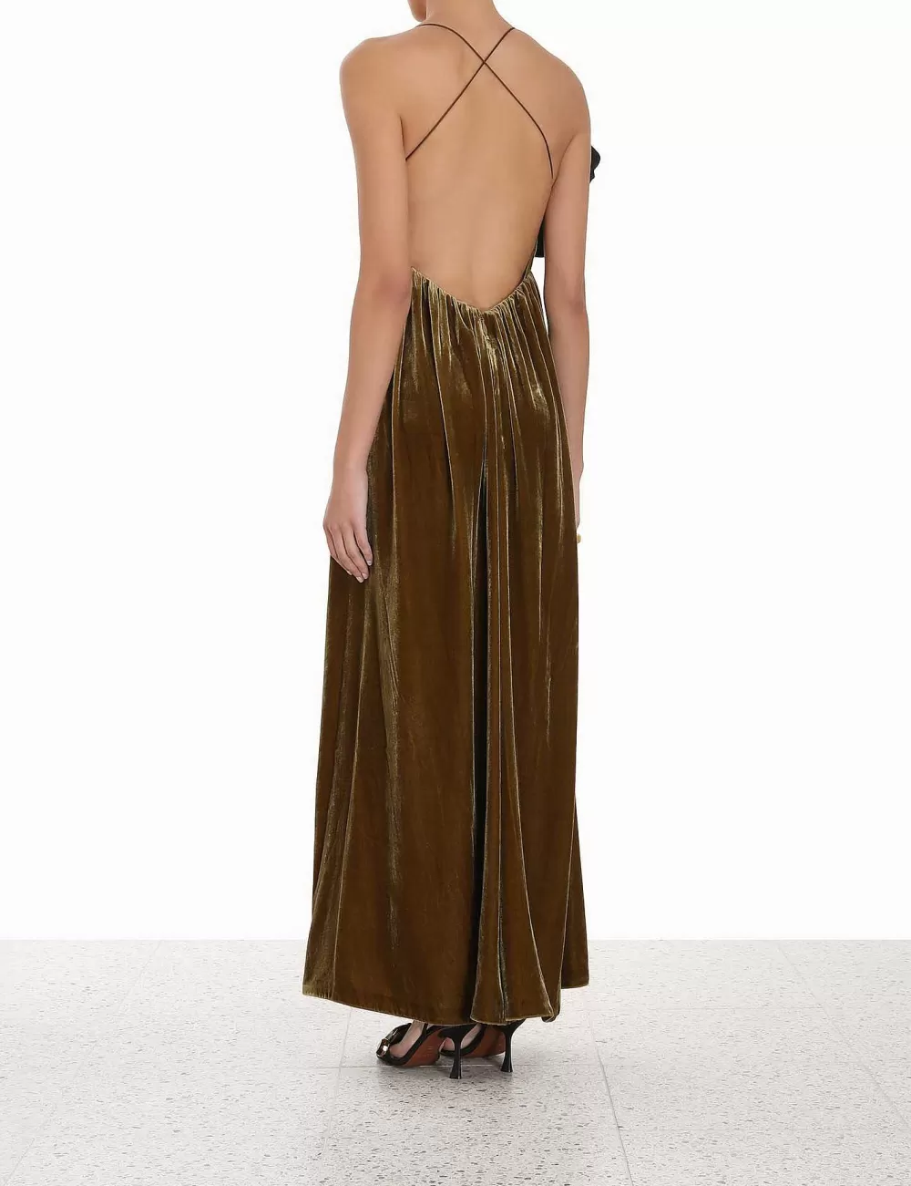 Fashion ZIMMERMANN Sensory Velvet Dress
