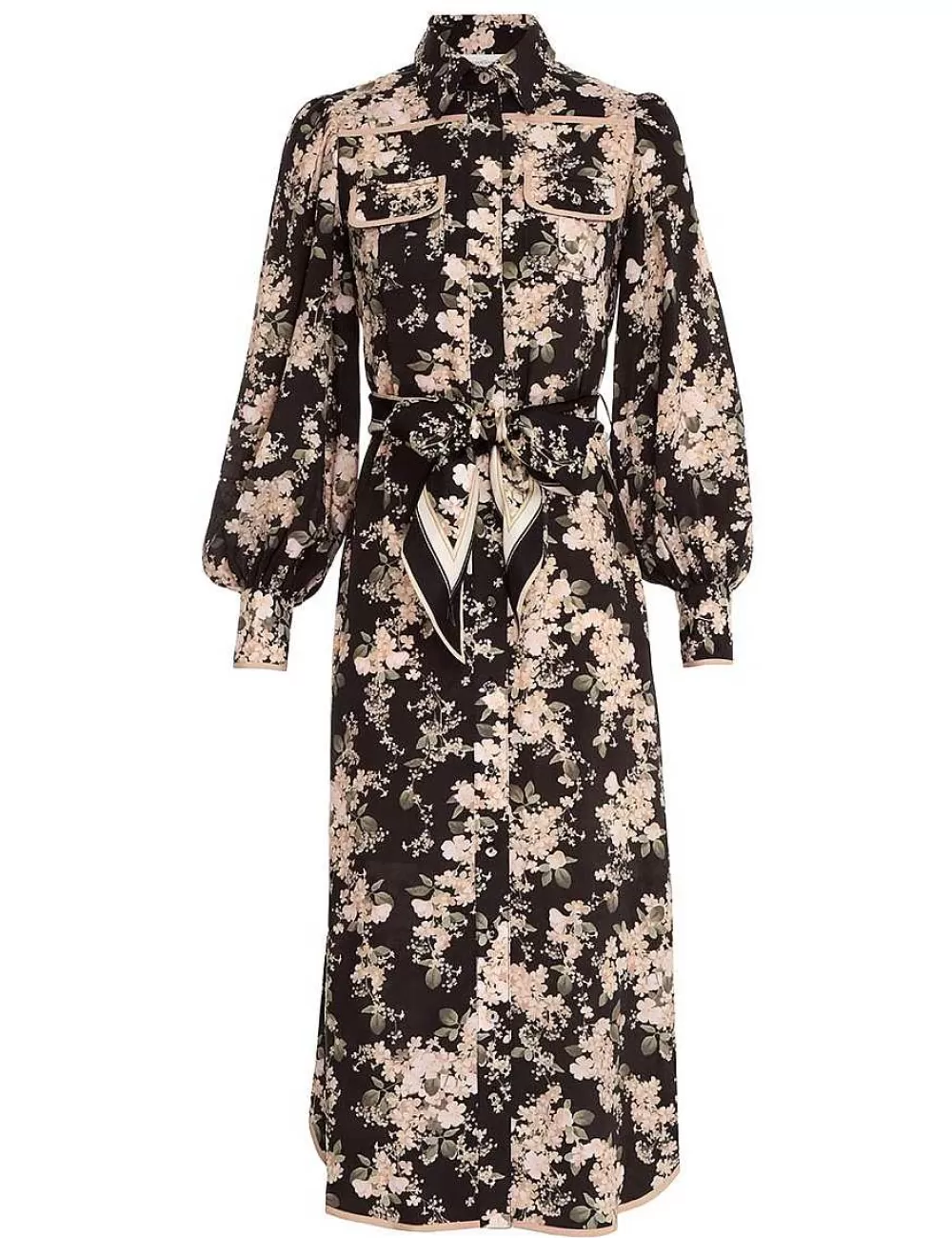 Sale ZIMMERMANN Shirt Midi Dress