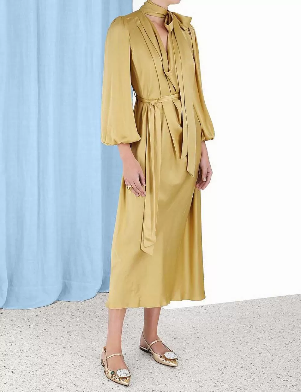 Outlet ZIMMERMANN Silk Billow Dress