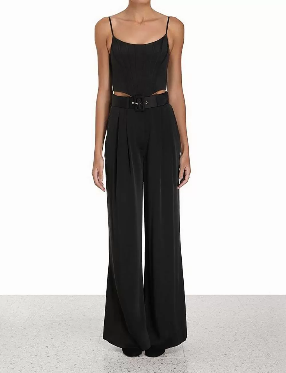 Best Sale ZIMMERMANN Silk Corset Top