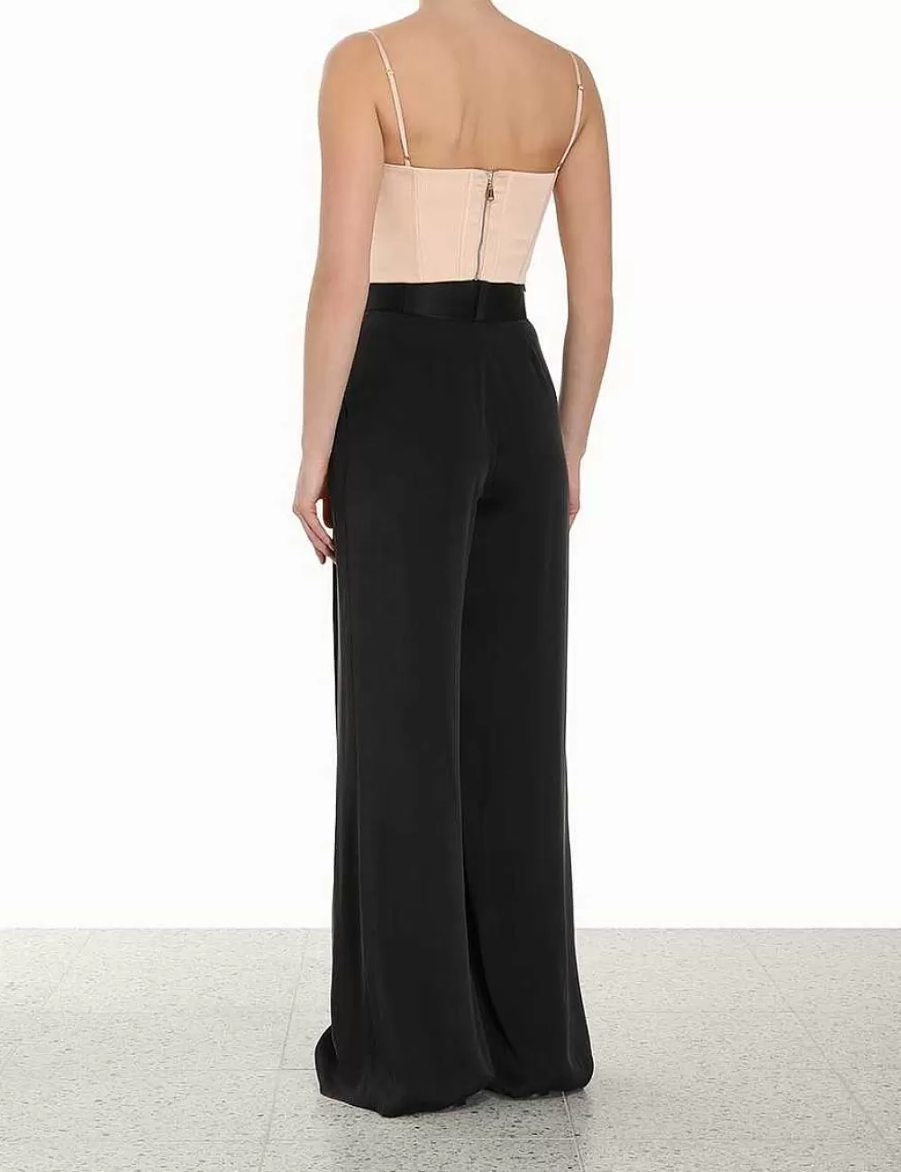 Outlet ZIMMERMANN Silk Corset Top