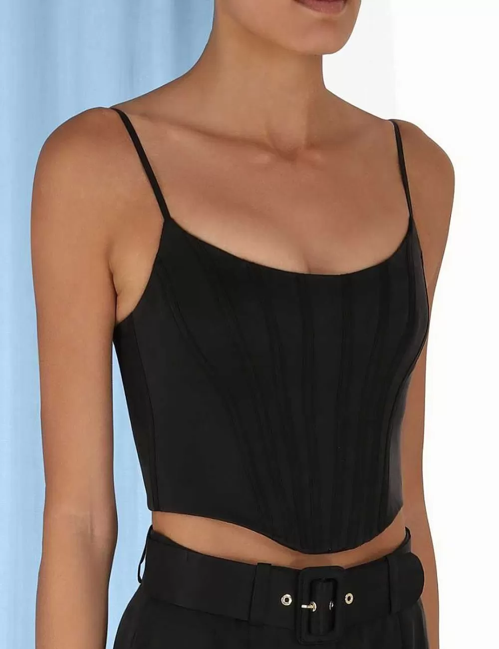 Clearance ZIMMERMANN Silk Corset Top