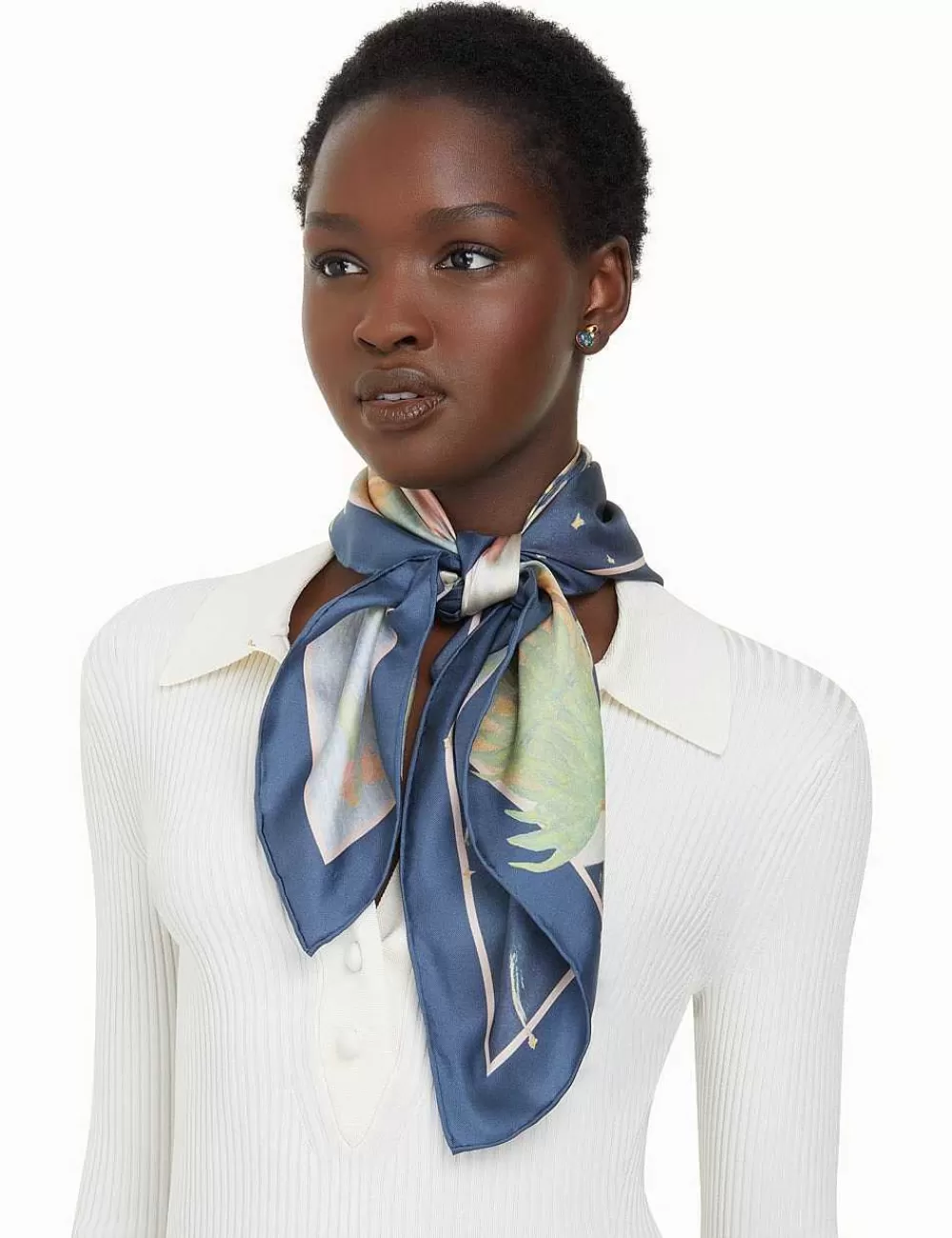 Best Sale ZIMMERMANN Silk Square Scarf