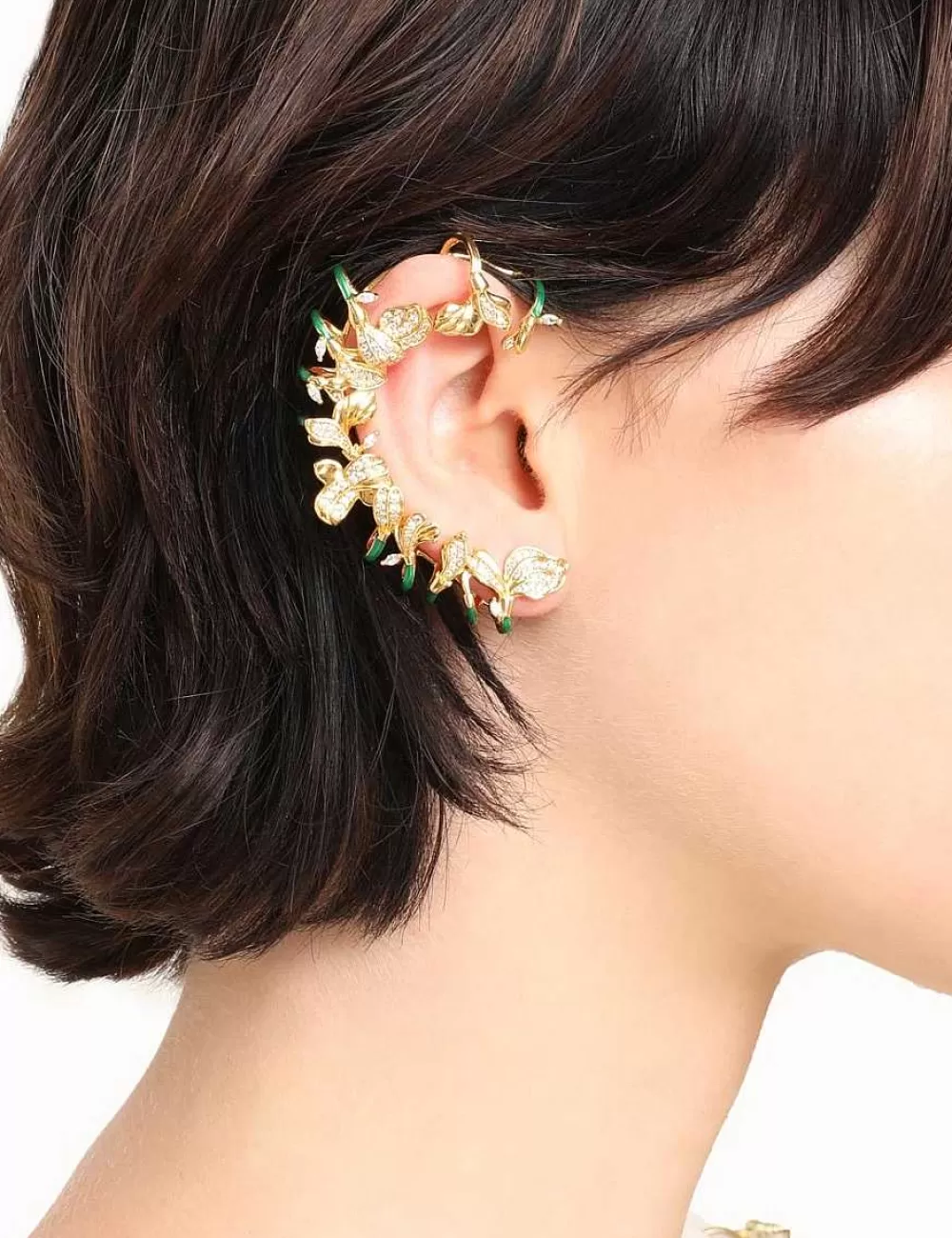 Shop ZIMMERMANN Small Floral Ear Cuff