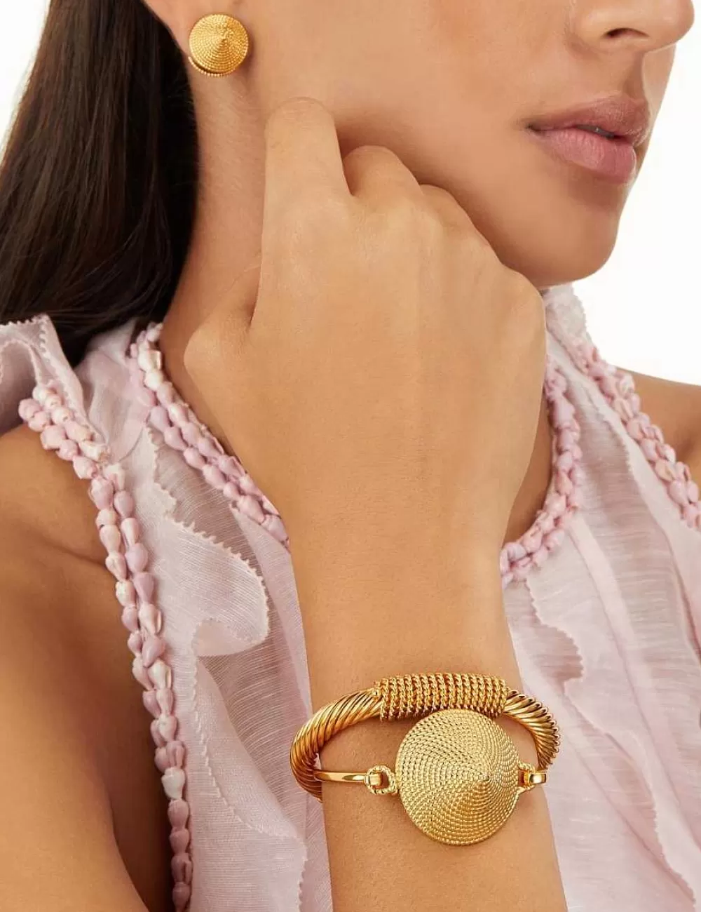 Best ZIMMERMANN Spiral Rope Cone Earrings
