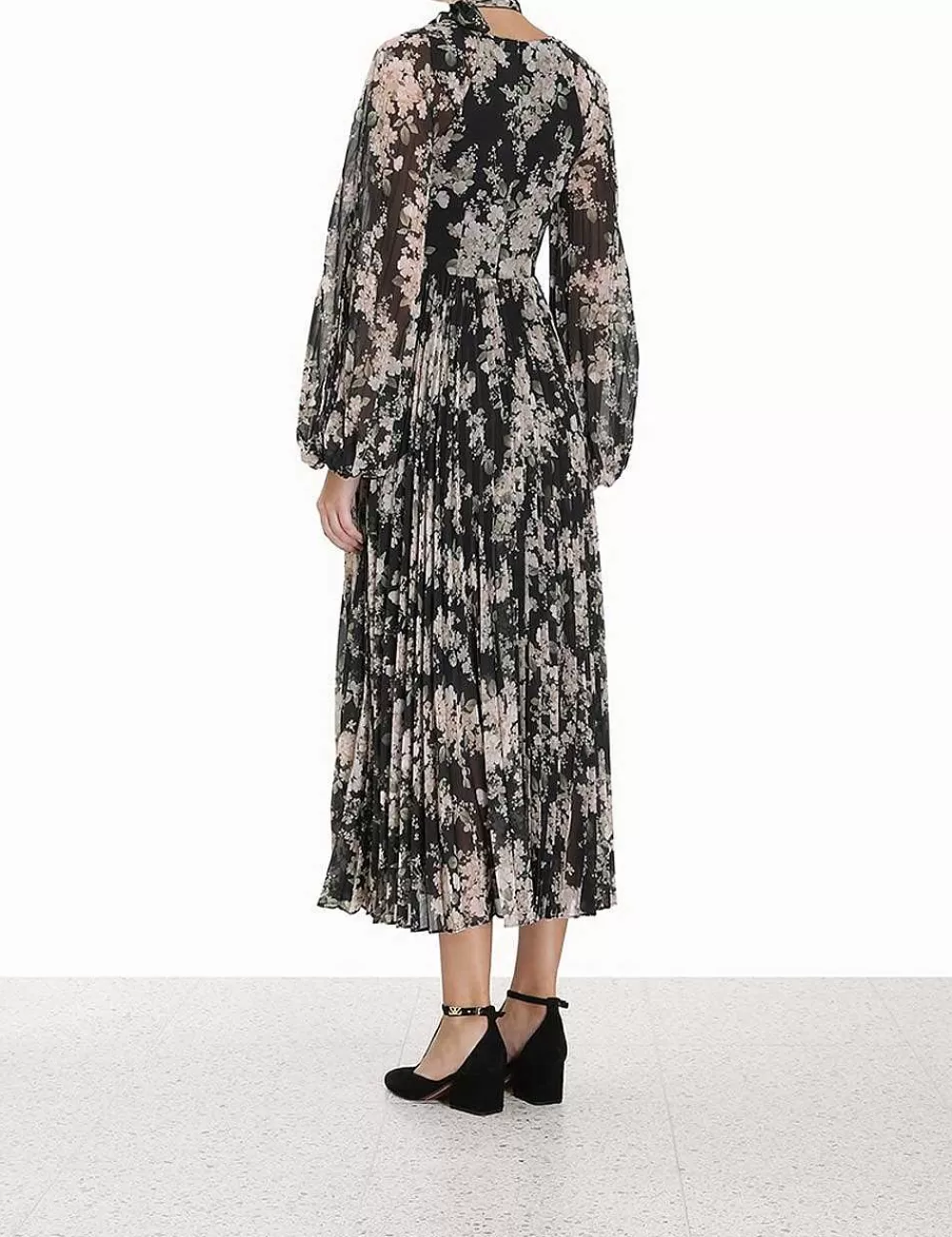 Best Sale ZIMMERMANN Sunray Pleated Midi Dress