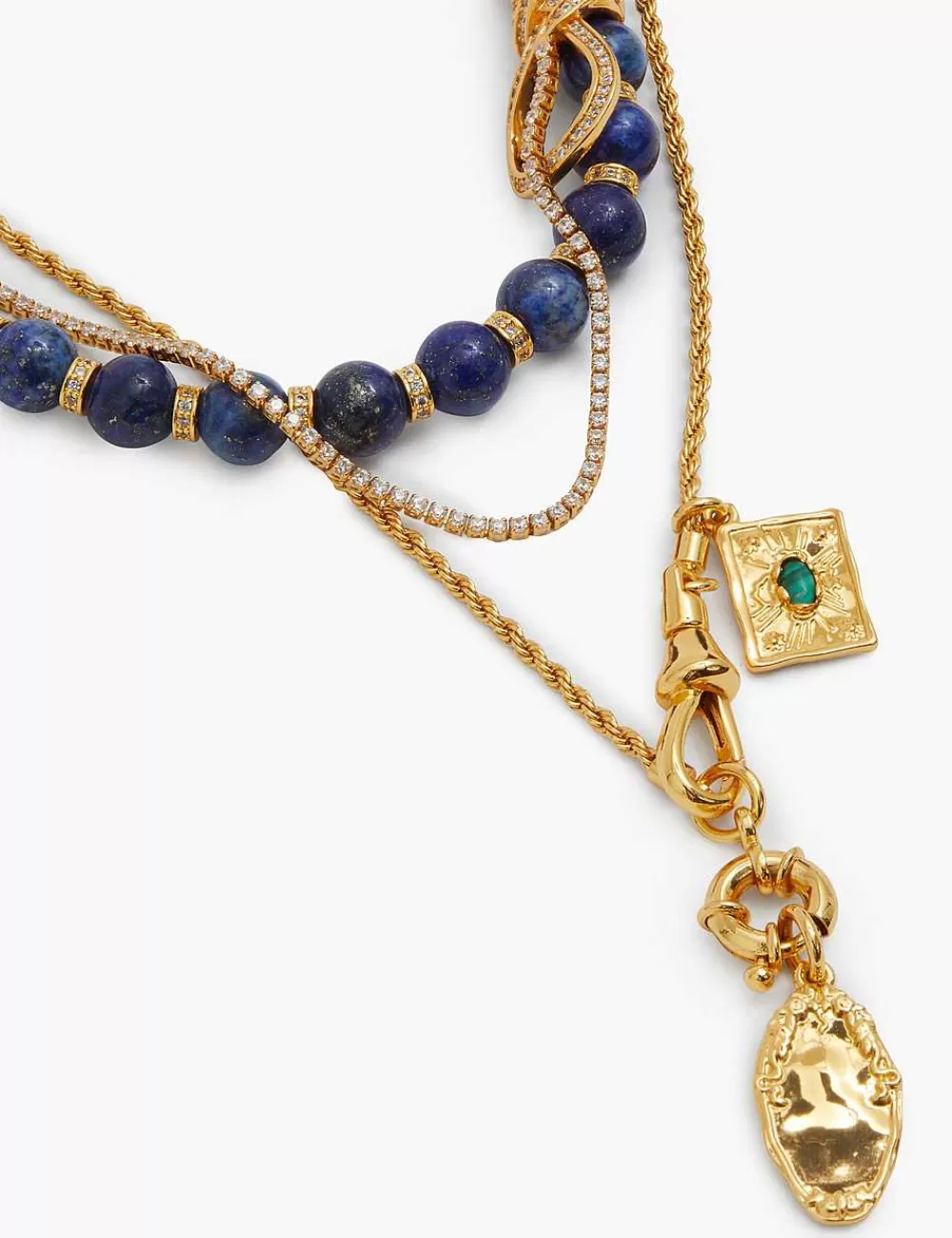 Online ZIMMERMANN Tangled Collage Chain Necklace