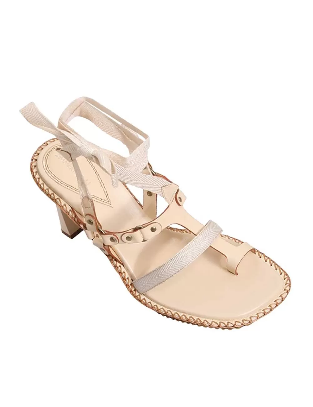 Fashion ZIMMERMANN Toe Thong Bow Sandal 65