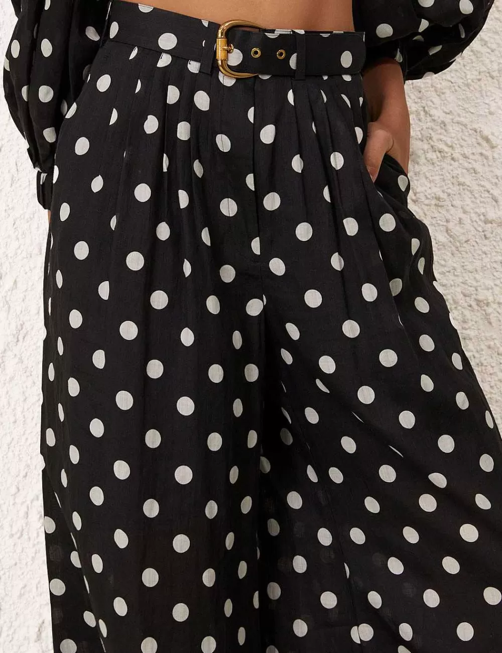 Fashion ZIMMERMANN Tuck Pant