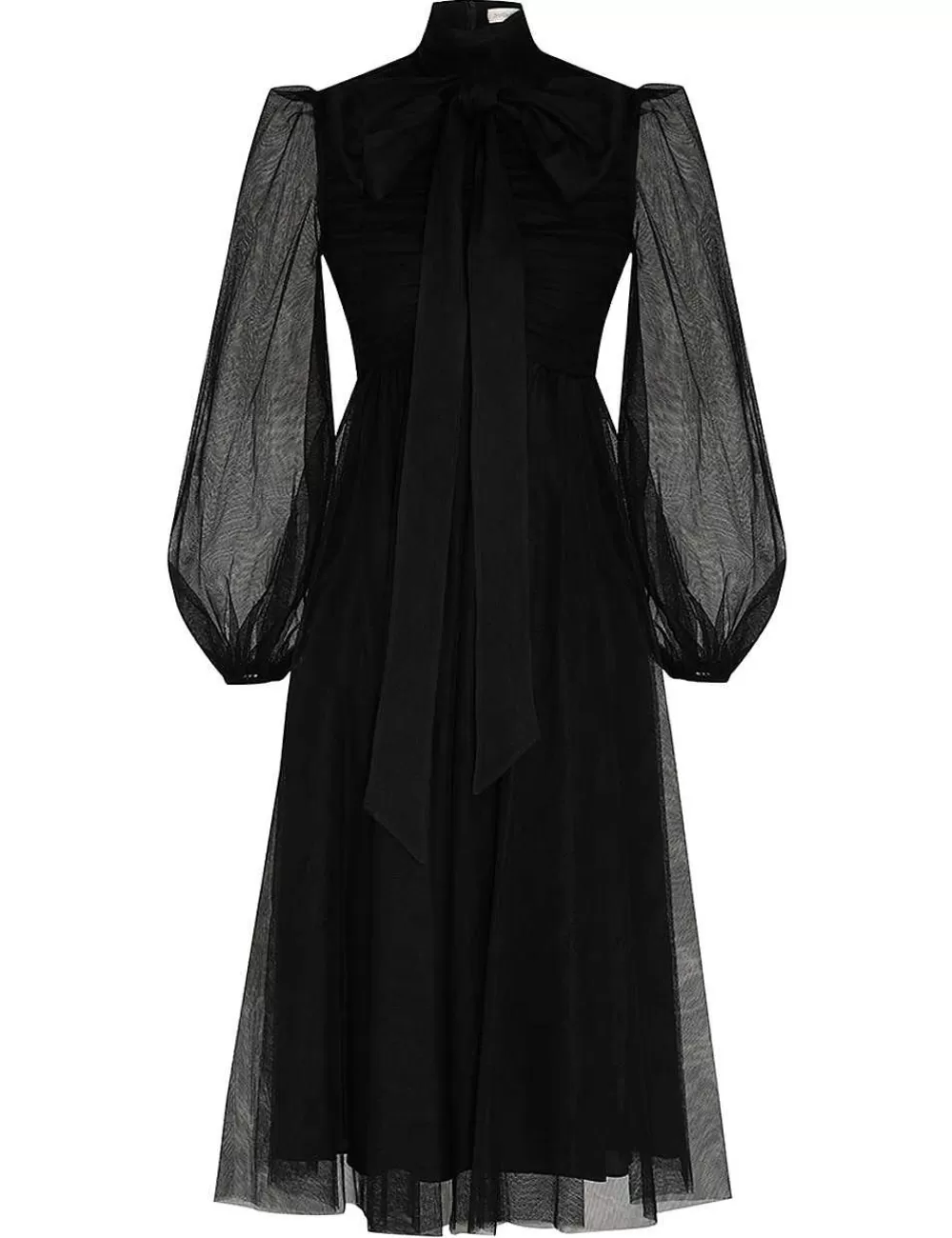 Store ZIMMERMANN Tulle Midi Dress