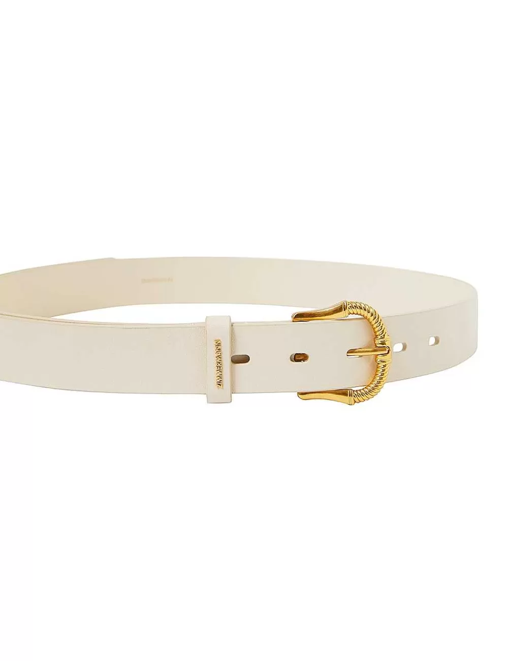 Flash Sale ZIMMERMANN Twisted Buckle Leather Belt 30