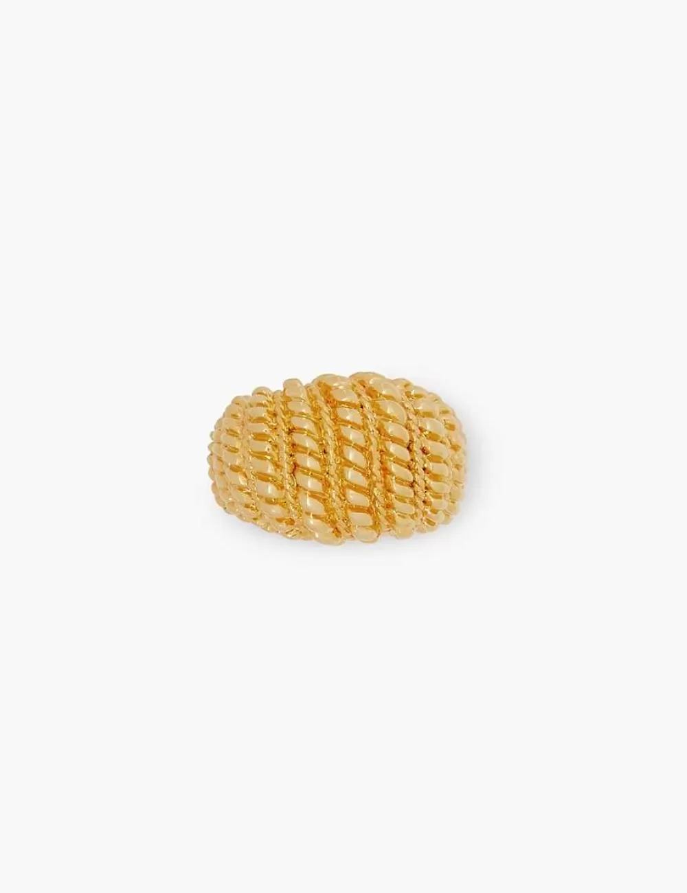 Outlet ZIMMERMANN Twisted Rope Dome Ring