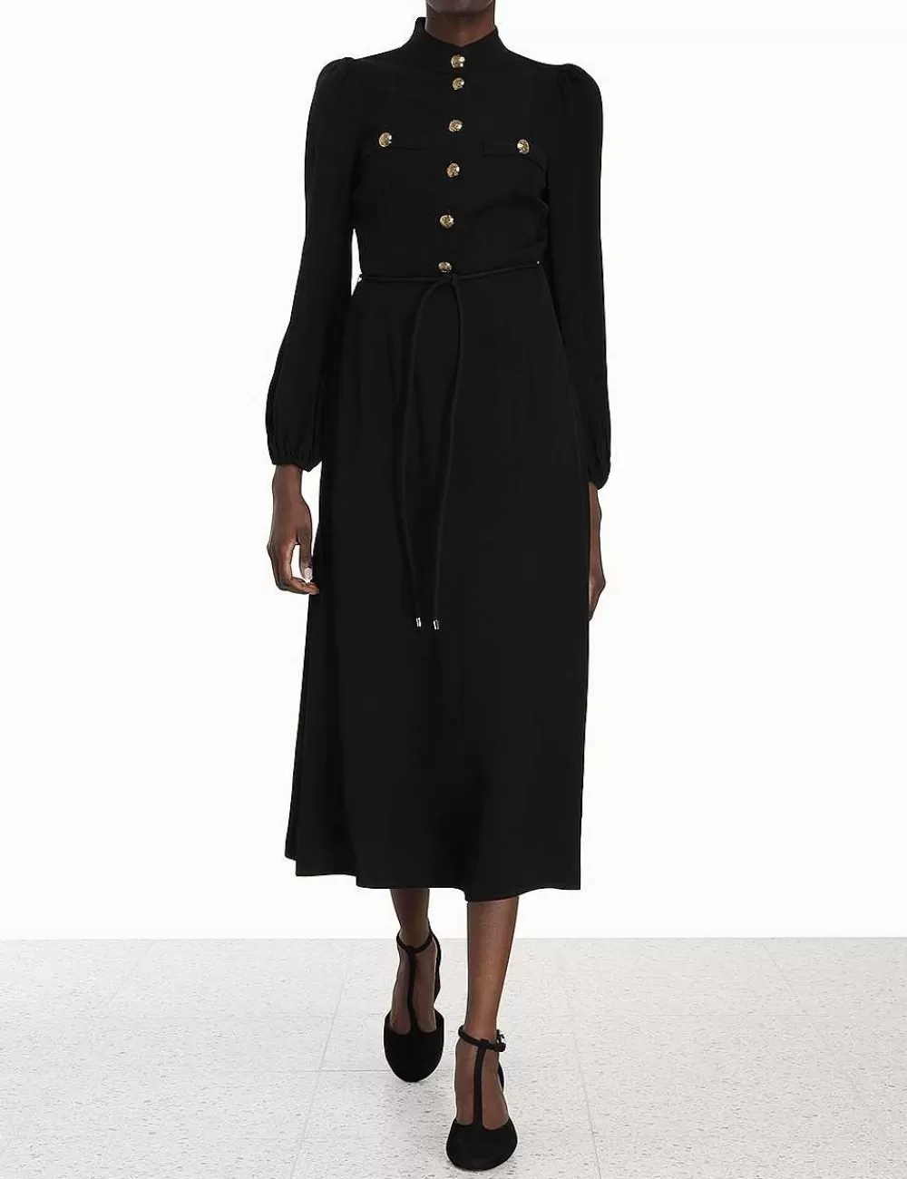 Cheap ZIMMERMANN Utility Midi Dress