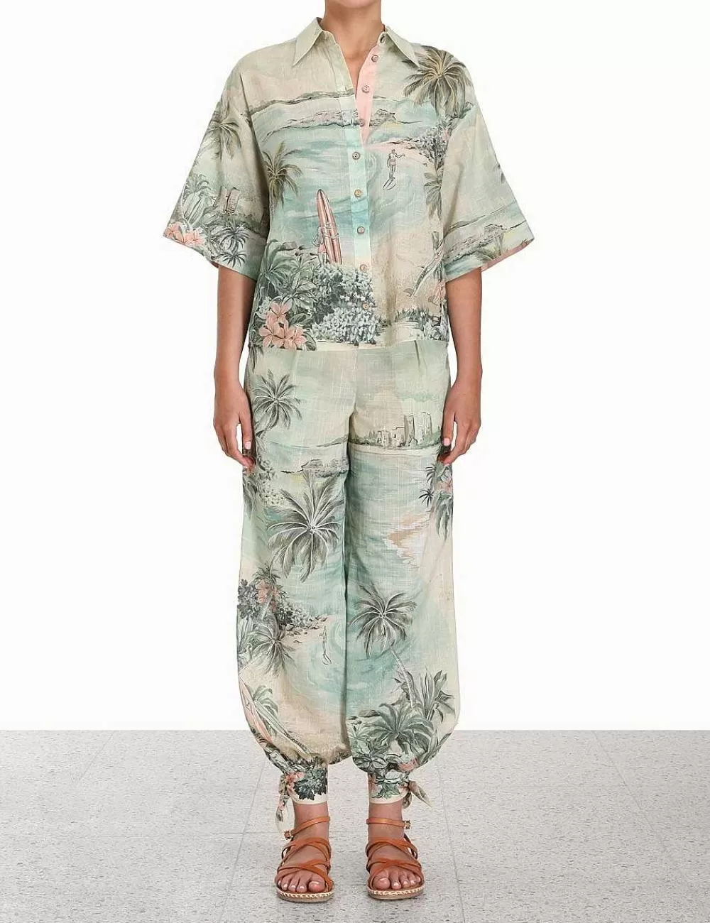 Flash Sale ZIMMERMANN Vacay Surf Shirt