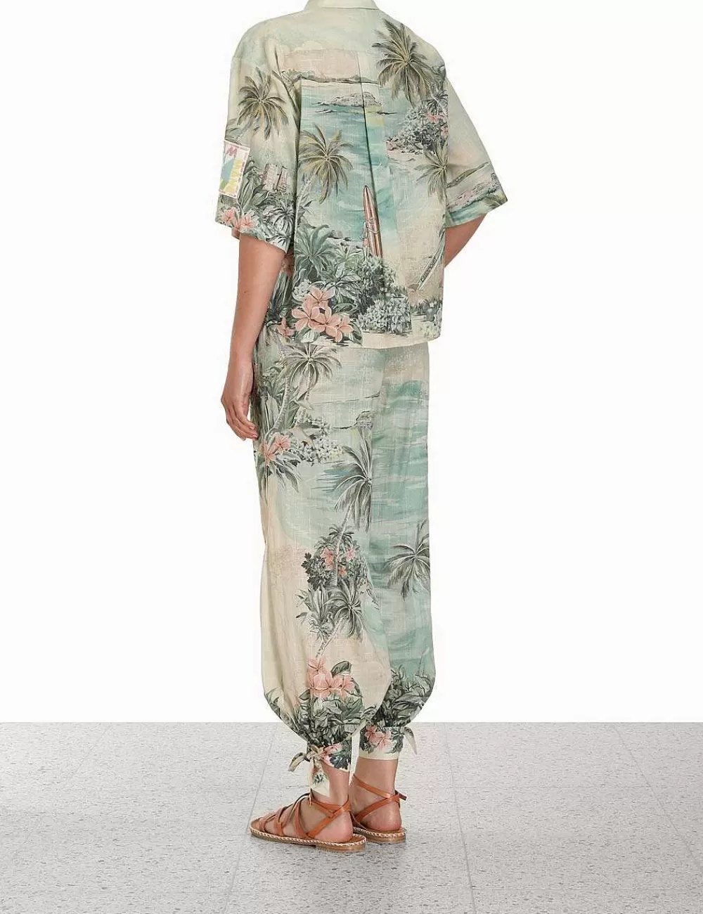 Cheap ZIMMERMANN Vacay Surf Shirt