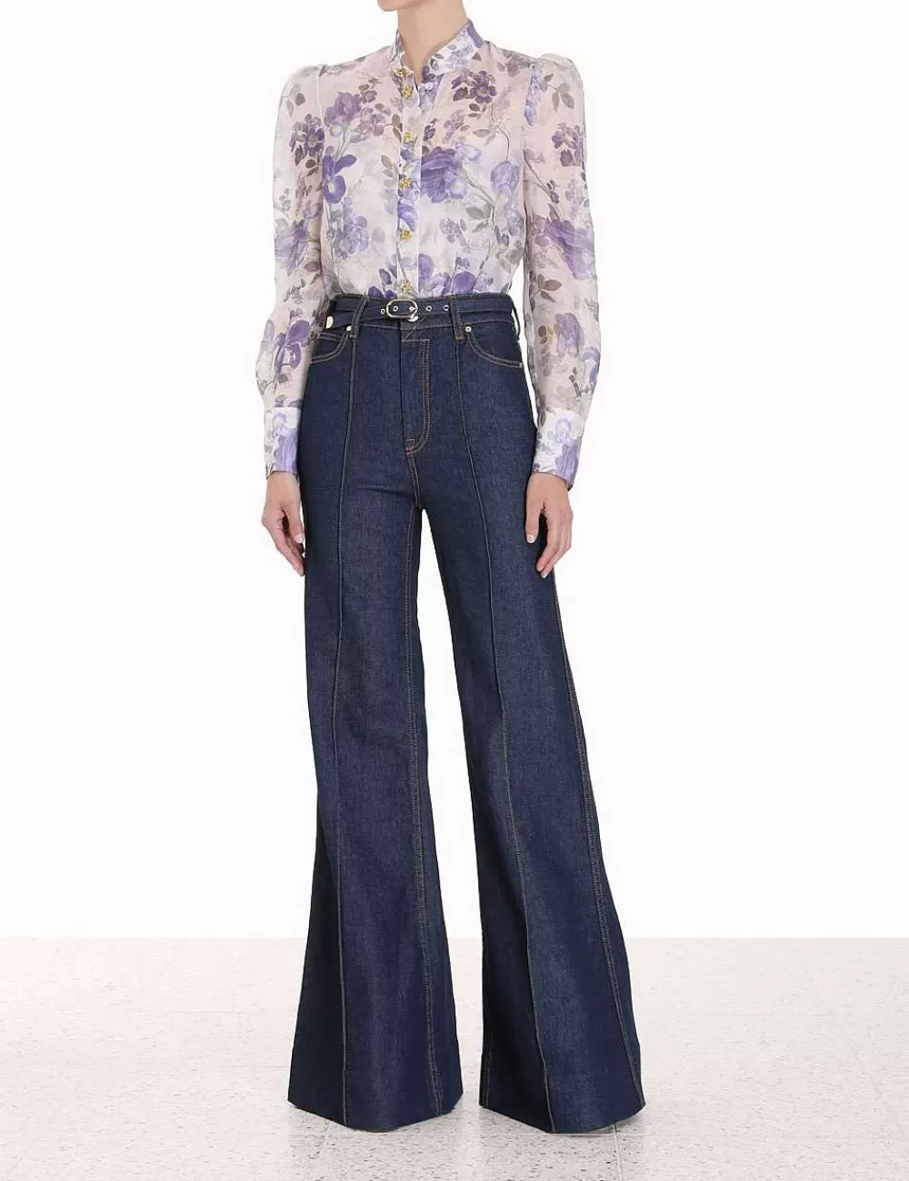 Clearance ZIMMERMANN Wide Leg Jean