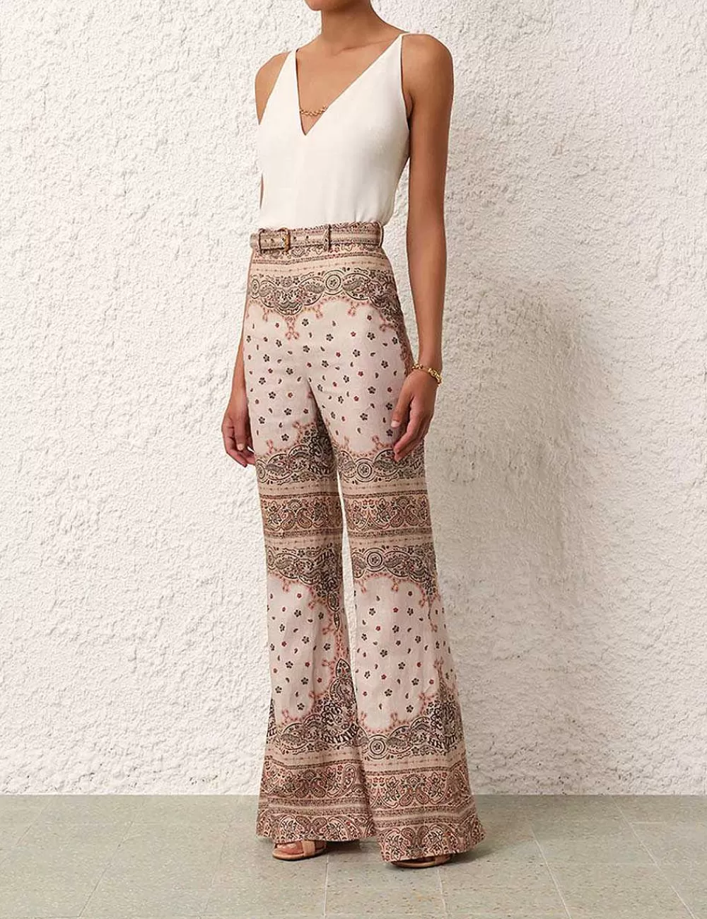 Best Sale ZIMMERMANN Wide Leg Pant
