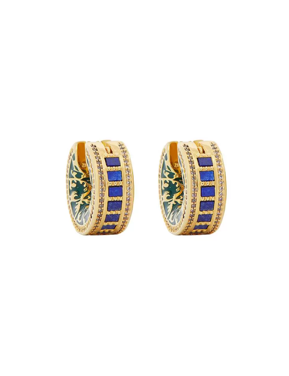 New ZIMMERMANN Zimmemorabilia Stone Hoops