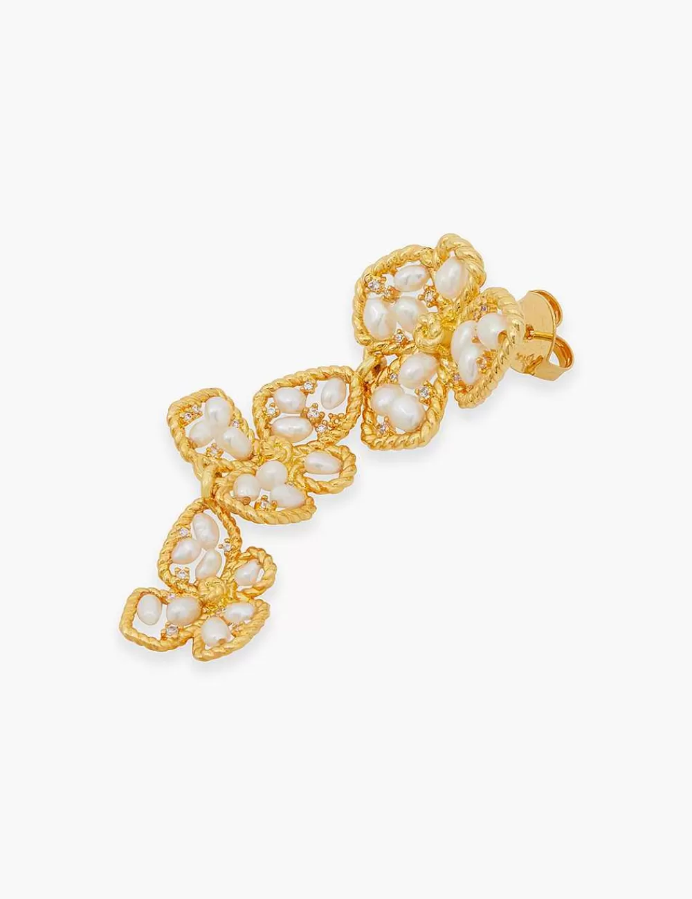 Shop ZIMMERMANN Bloom Large Dangles